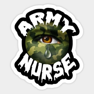 army nurse Sticker